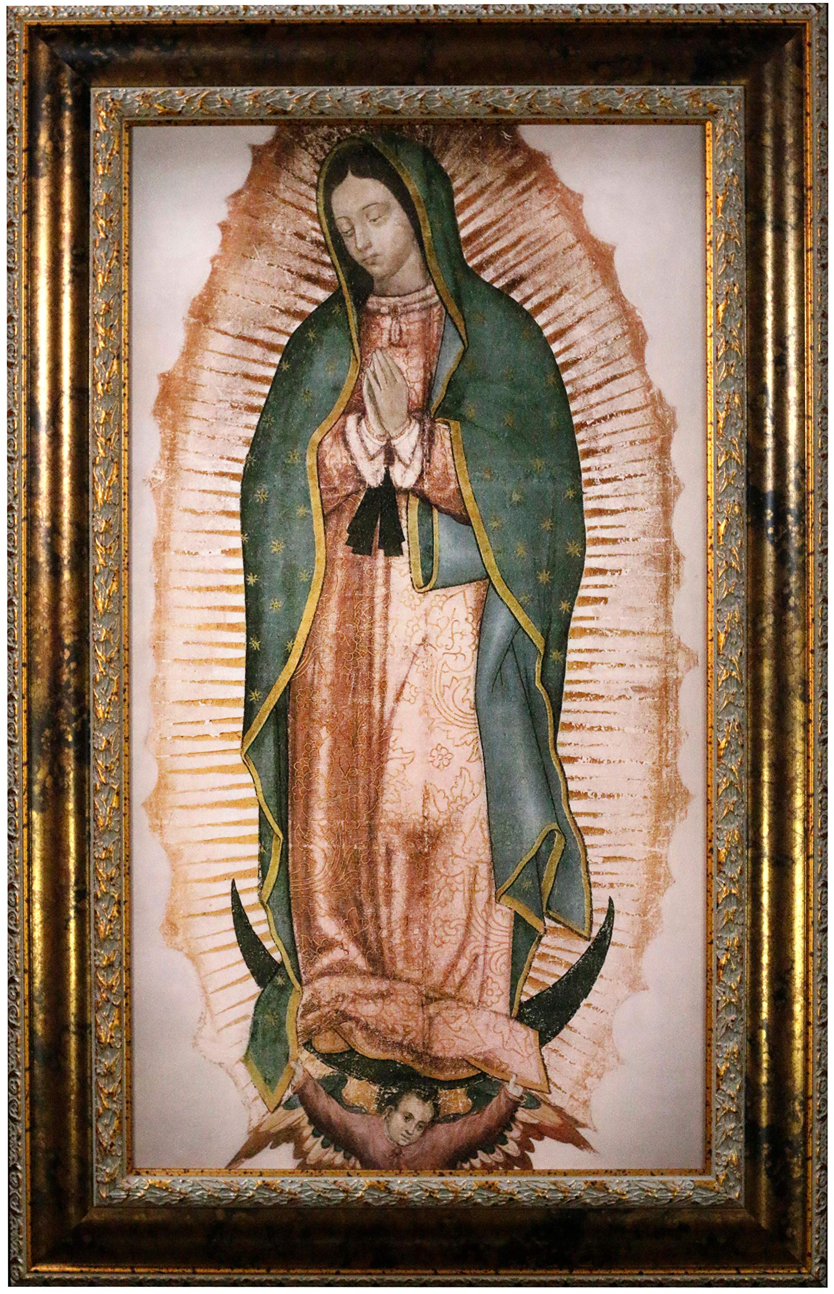 コレクション Mother Mary Framed Poster Amazon.com: Mom's Art Studio - Virgen de Guadalupe Wall